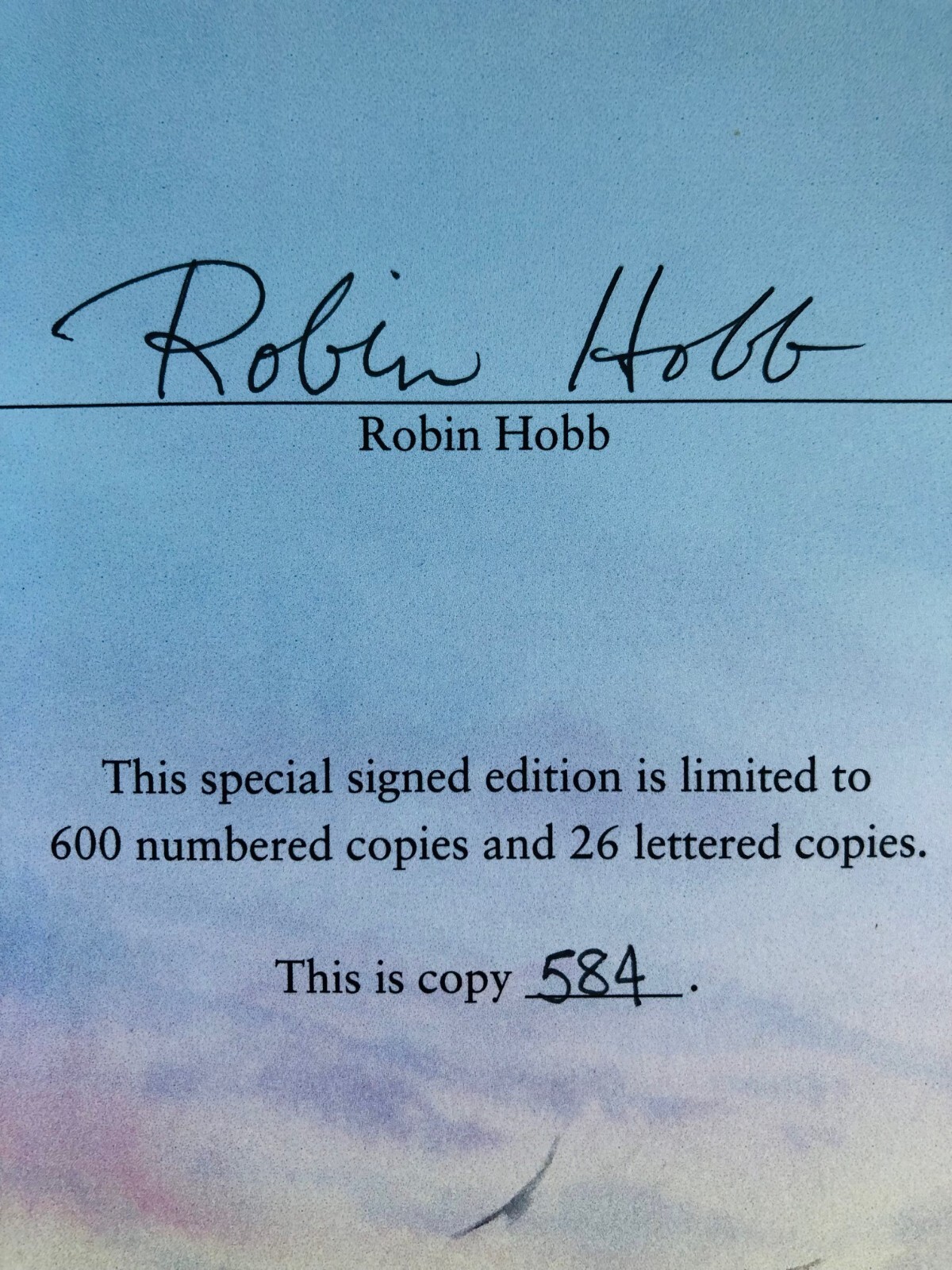 SIGNED The Mad Ship (Liveship Traders #2) by Robin Hobb SUBTERRANEAN PRESS