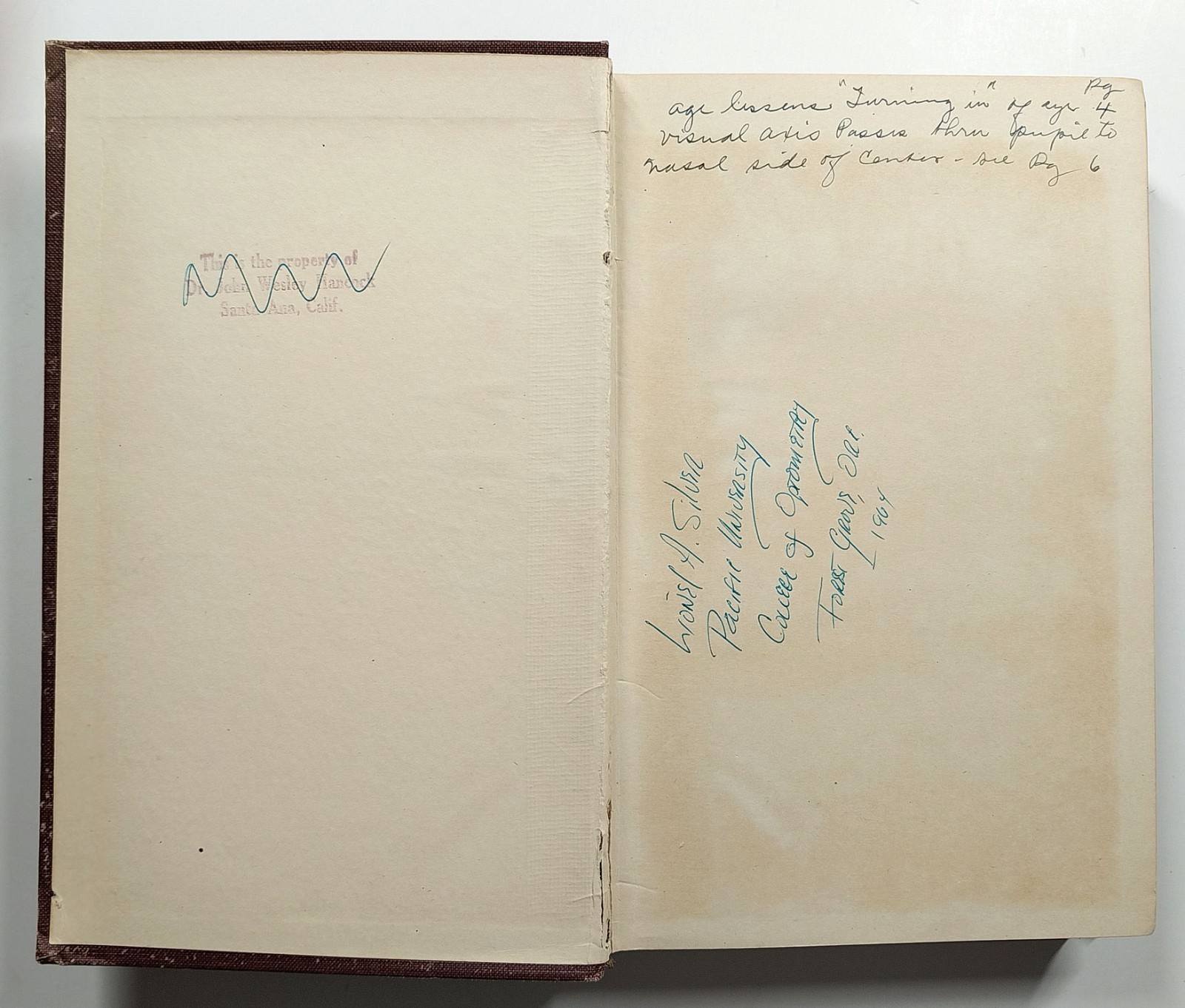 Squint Its Causes Pathology And Treatment Claud Worth Optometry 5th Edition 1921