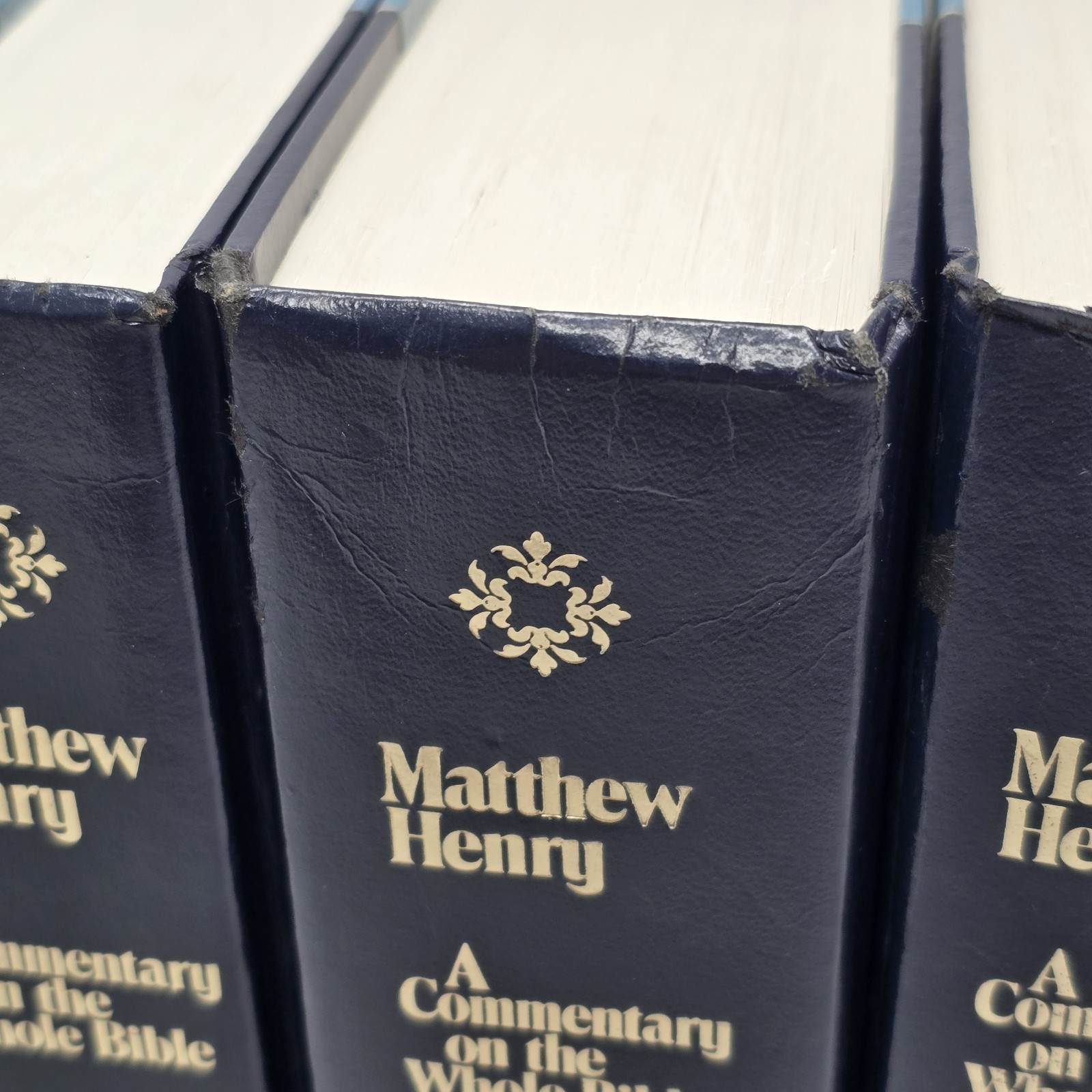 Matthew Henry’s Commentary On The Whole Bible Vol 1-6 Complete Set Revell Vtg