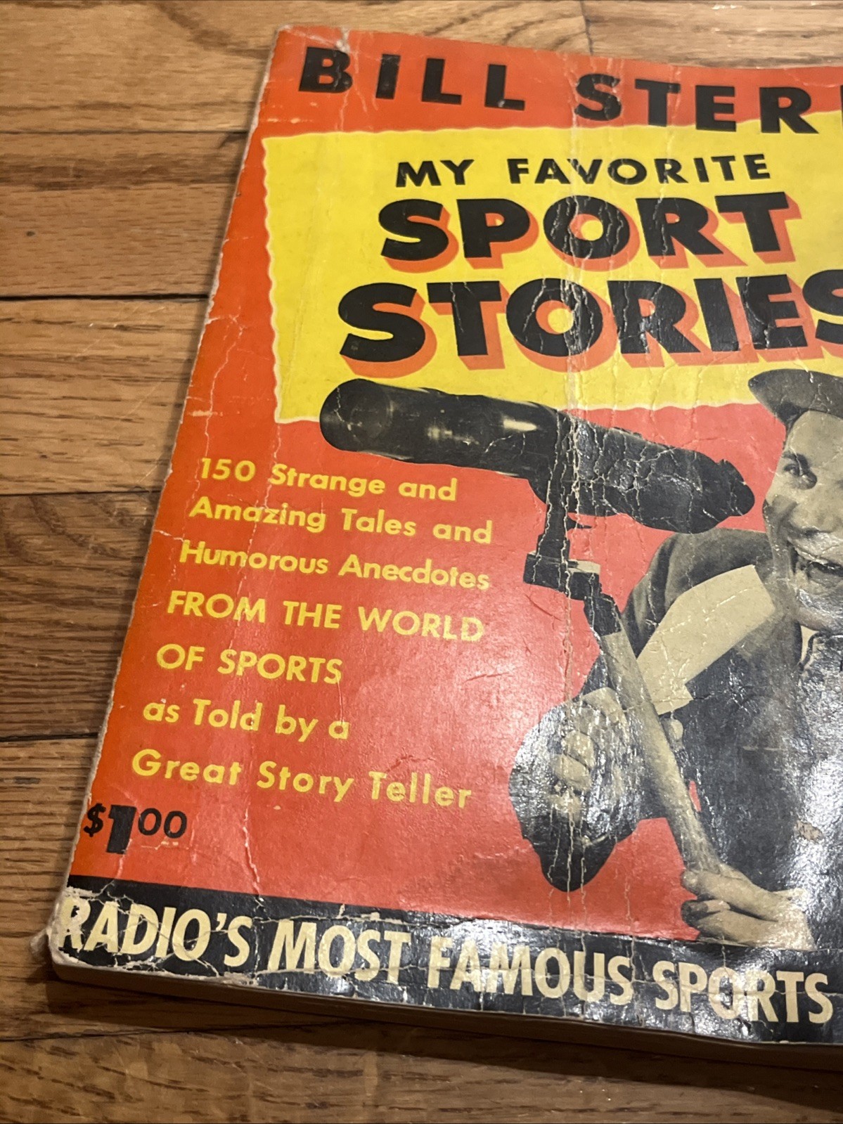 MY FAVORITE SPORTS STORIES, BY BILL STERN, 1946,126 PAGES, 150 TALES