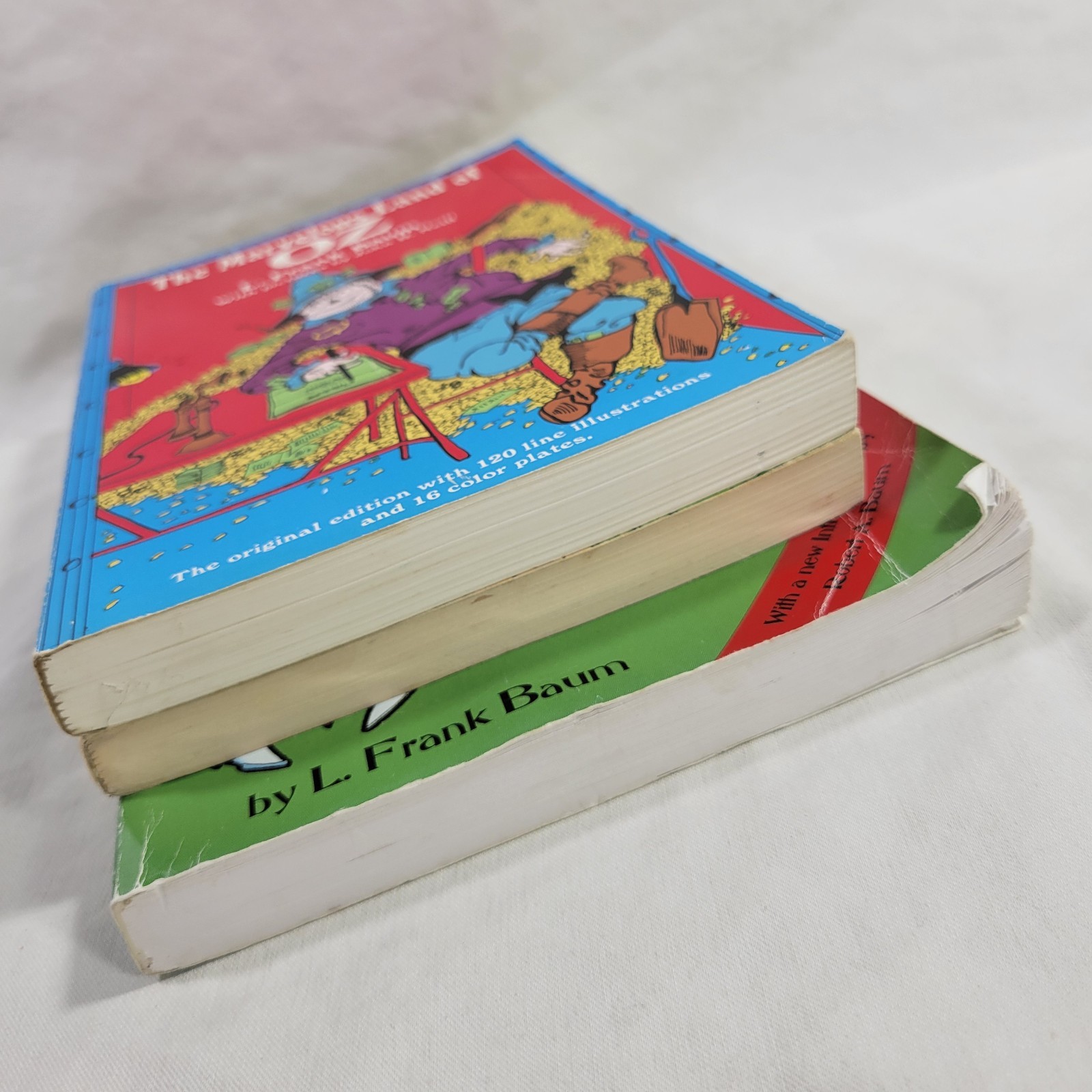 L. Frank Baum OZ Book Lot Of 3 PB Books Marvelous Land Of OZ Ozma Of OZ Road Oz