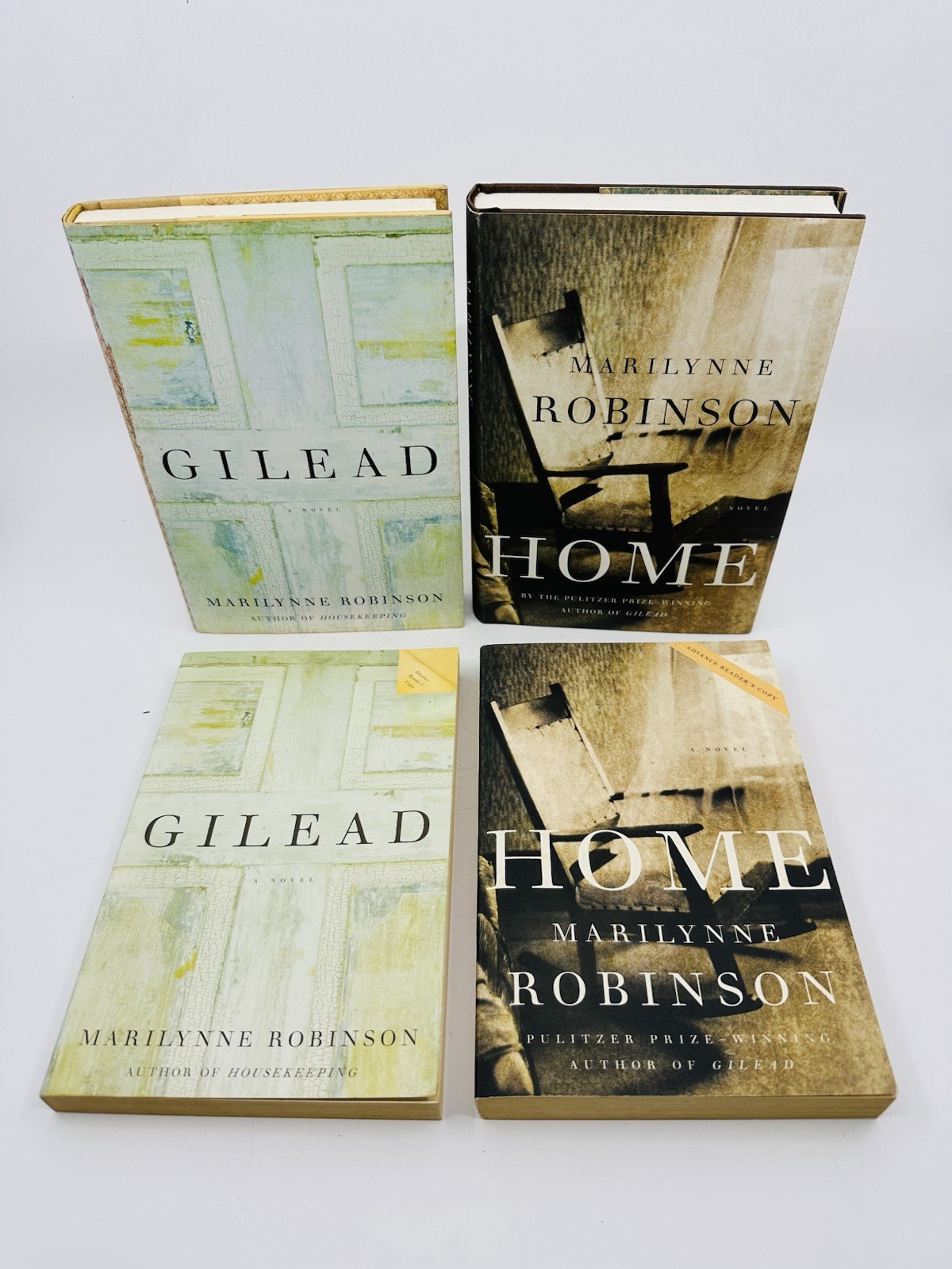 Marilynne Robinson Gilead & Home 4 Book Lot 1st Edition & ARC Each Gilead Signed