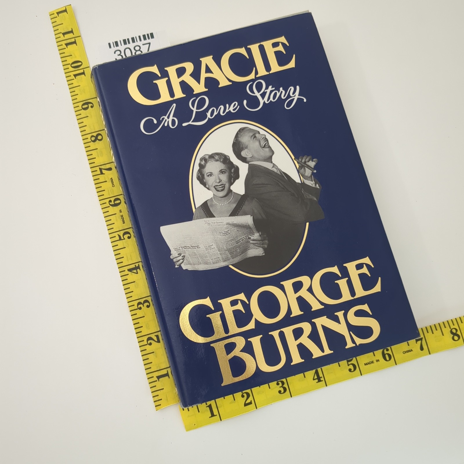 Gracie A Love Story Comedy Memoir First Edition Hardcover Book George Burns 1988