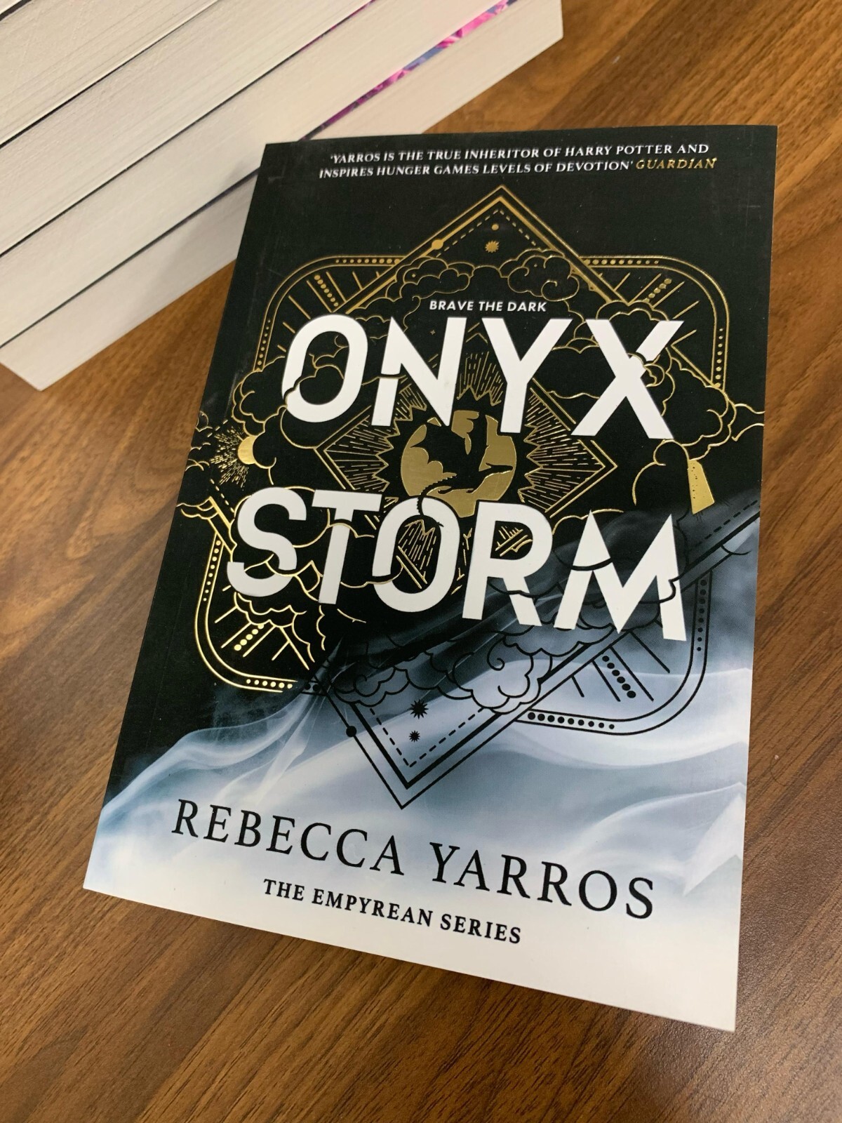 Onyx Storm Paperback By (Rebecca Yarros) free shipping New book USA STOCK