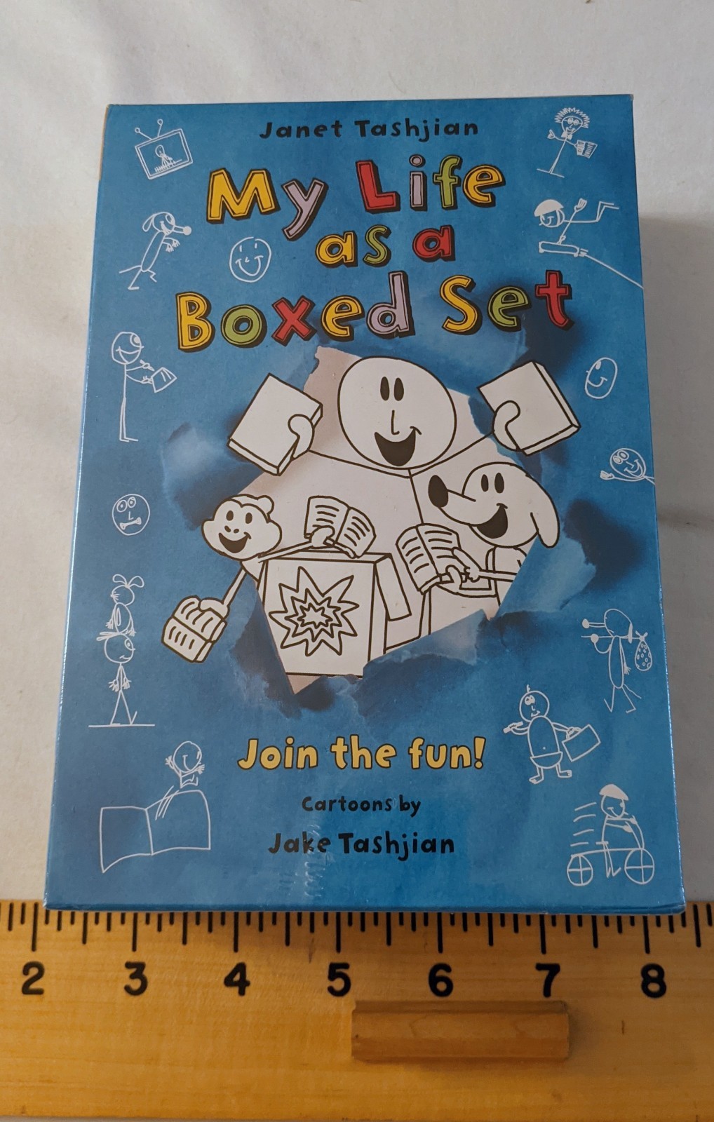 My Life As A Boxed Set #1 by Janet & Jake Tashjian 3 books, 2020 Square Fish