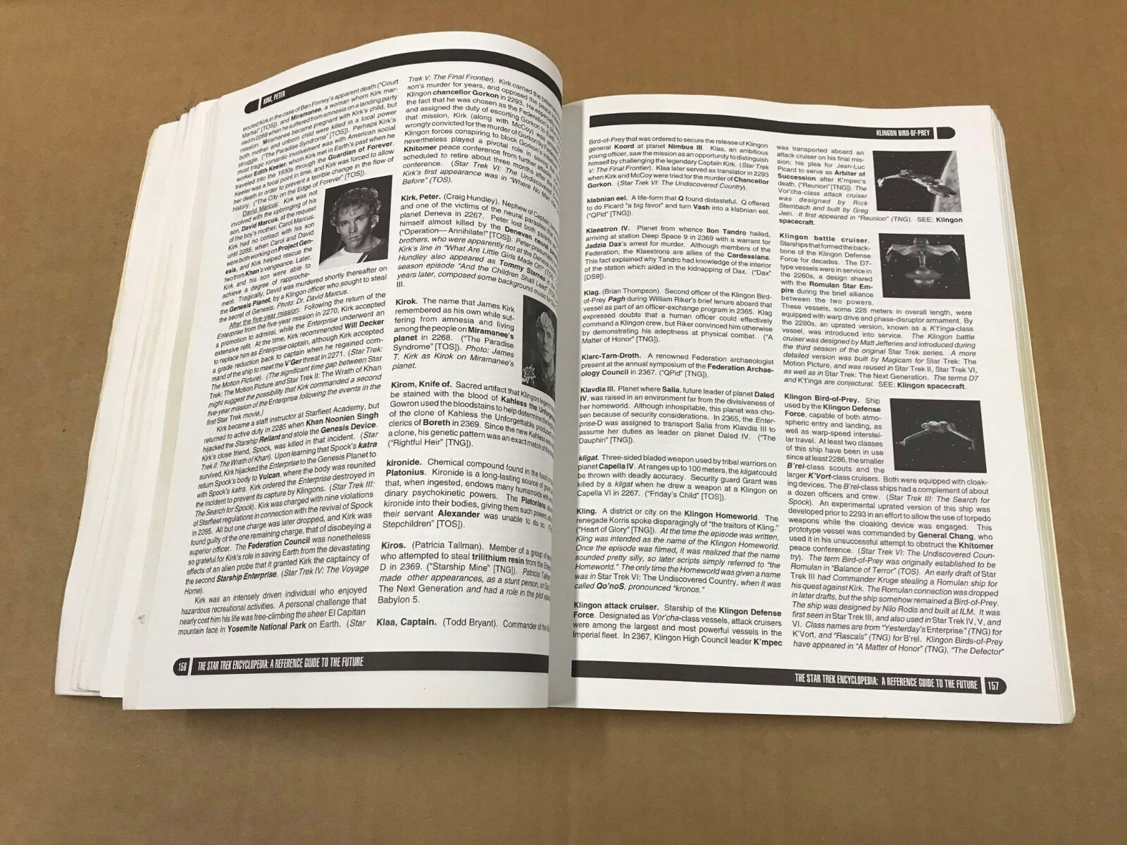 The Star Trek Encyclopedia by Michael Okuda,Denise Okuda,Debbie Mirek- 396 Pages