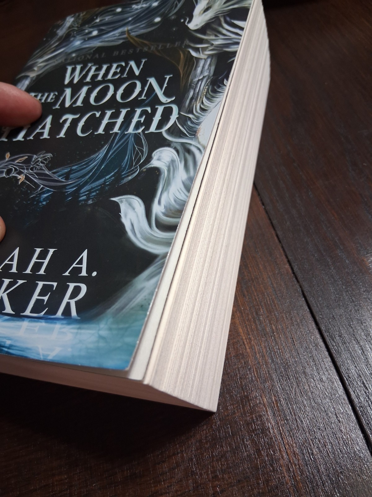 When the Moon Hatched a Novel by Sarah A. Parker (2024, Trade Paperback)