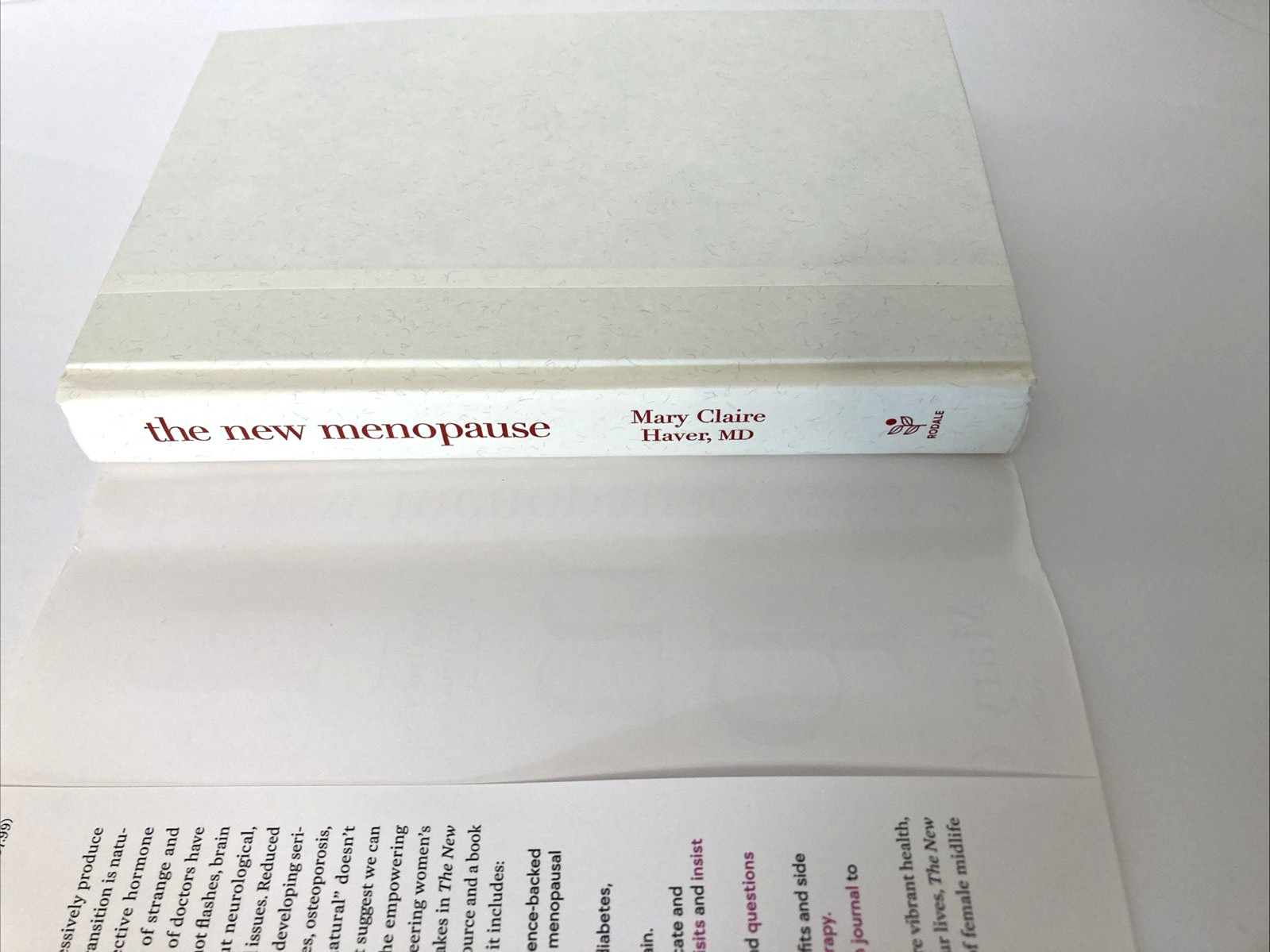 The New Menopause Mary Claire Haver MD Obstetrics & Gynecology Hardcover Book