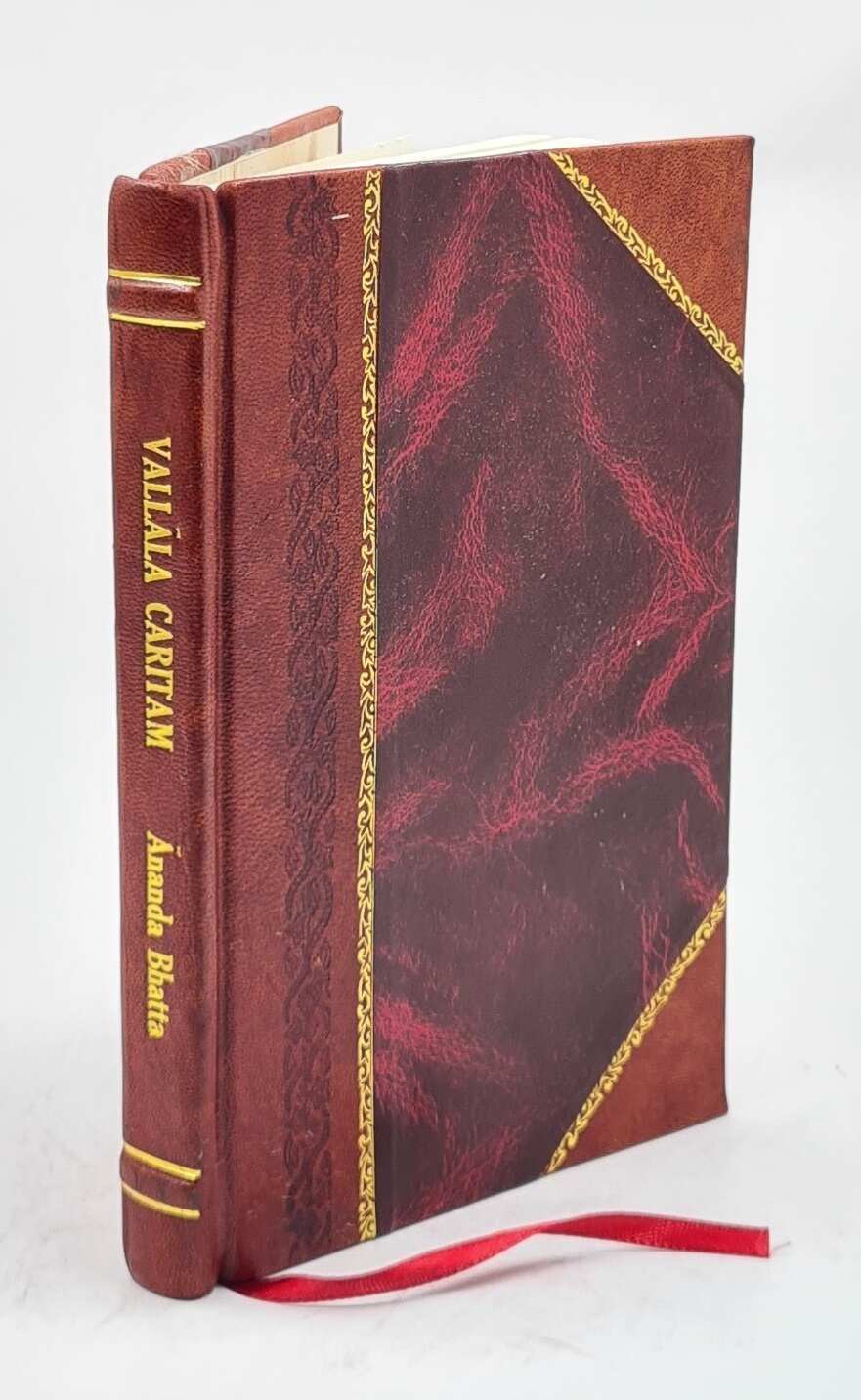 Ballal Charitam 1904 By Ananda Bhatta [Leather Bound]