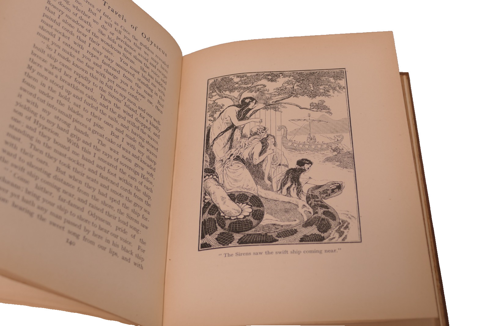 The Toils And Travels of Odysseus 1916 Frederick A. Stokes Company 1st Edition