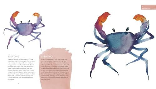 Everyday Watercolor Seashores: A Modern Guide to Painting Shells, Creatures, and