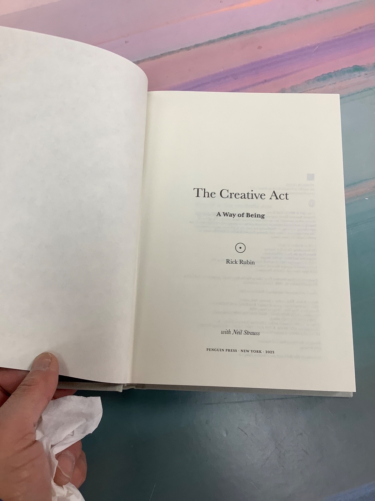 Creative Act : A Way of Being by Rick Rubin (2023, Hardcover)