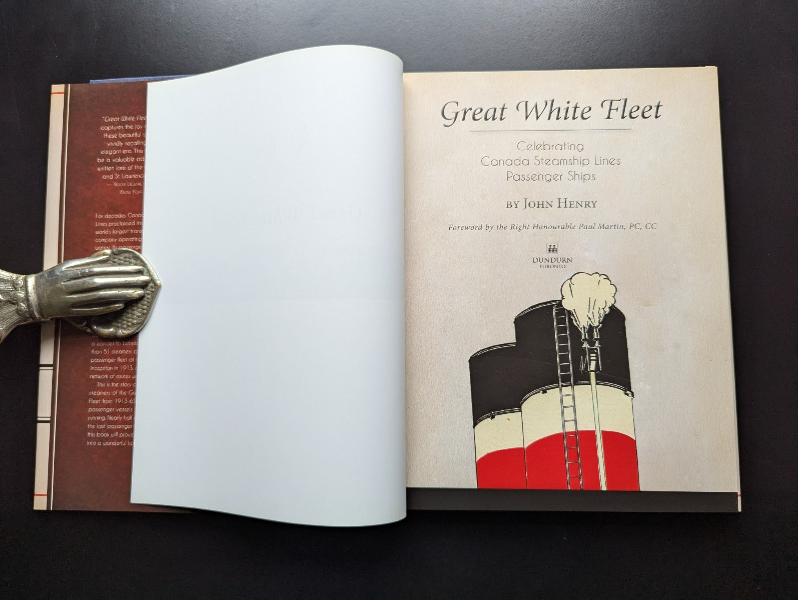 Great White Fleet Canada Steamship Lines John Henry Signed History HC