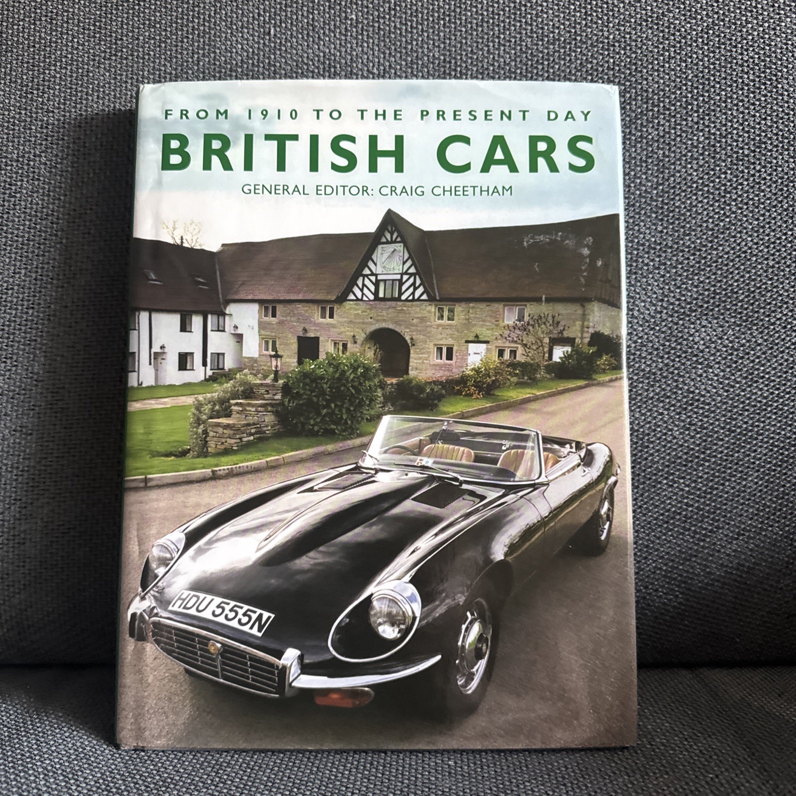 British Cars from 1910 to the Present Day by Craig Cheetham Hardcover book GREAT