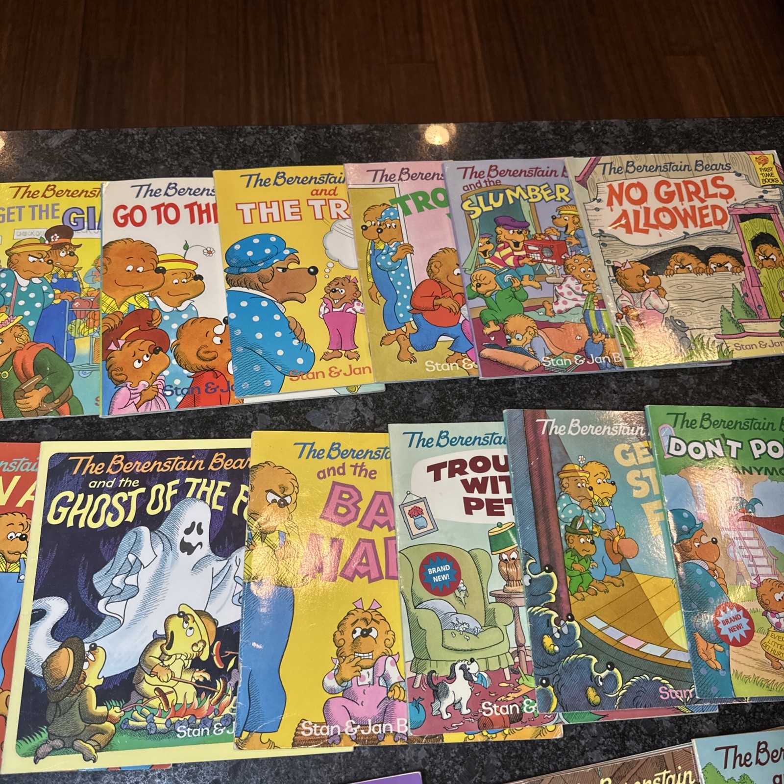 Lot of 35 Vintage Berenstain Bears Books 1980s 1990s Paperback EUC