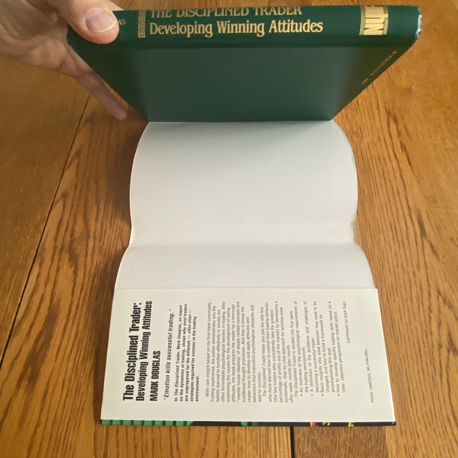 The Disciplined Trader: Developing Winning Attitudes by Mark Douglas Hardcover