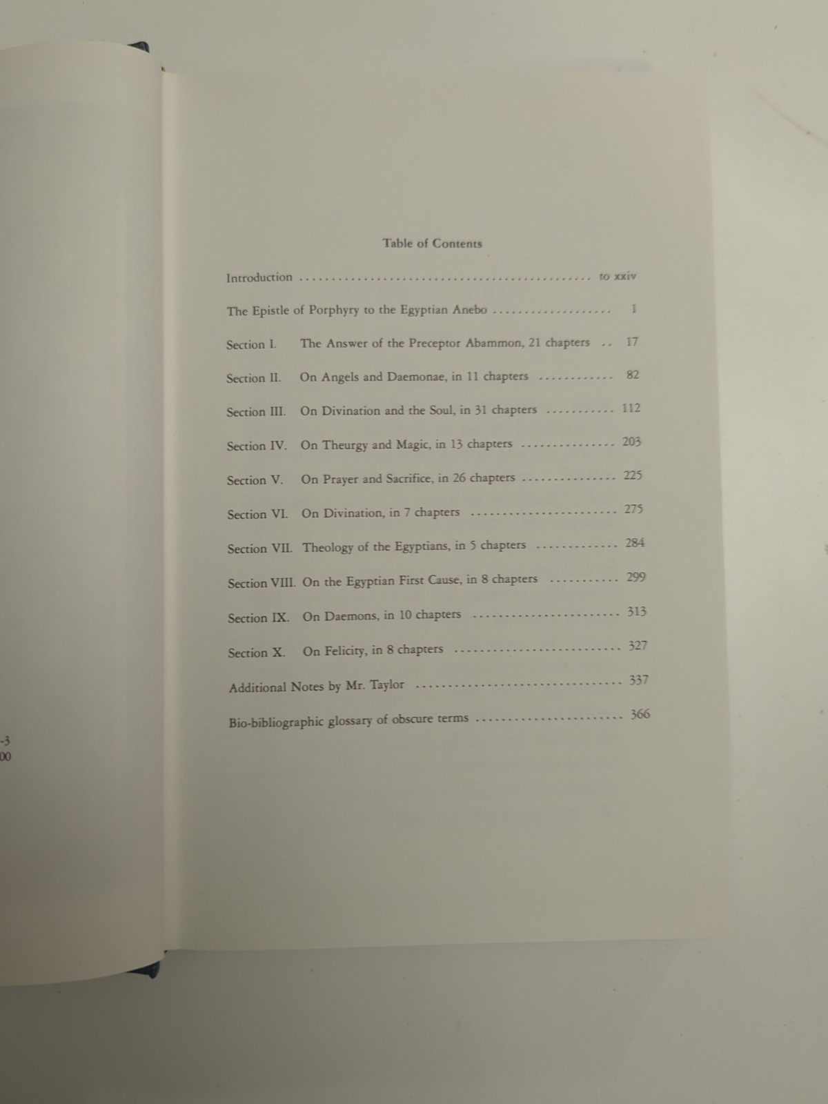 On the Mysteries Iamblichus 1984 First Edition, Hard cover