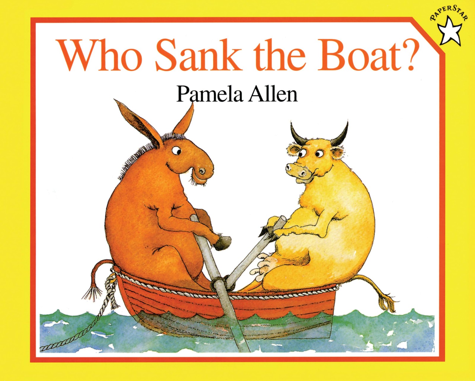 Who Sank the Boat? (Paperstar) – paperback Allen, Pamela
