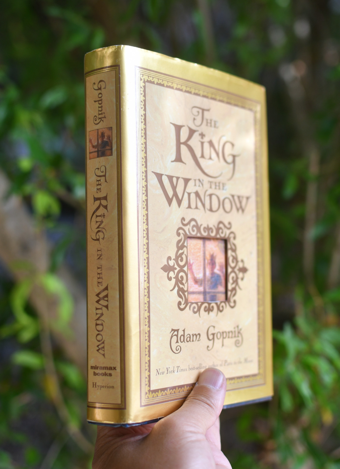 Signed Adam Gopnik King in the Window First Edition Hardcover: 416 pages