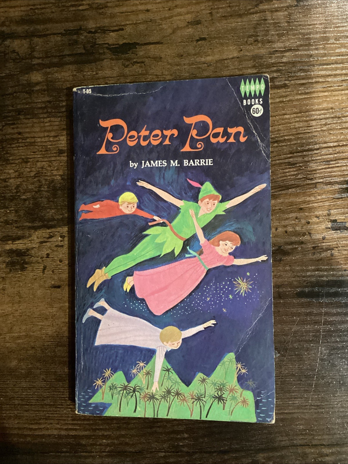 Peter Pan by James M. Barrie 1965 Edition Vintage Paperback