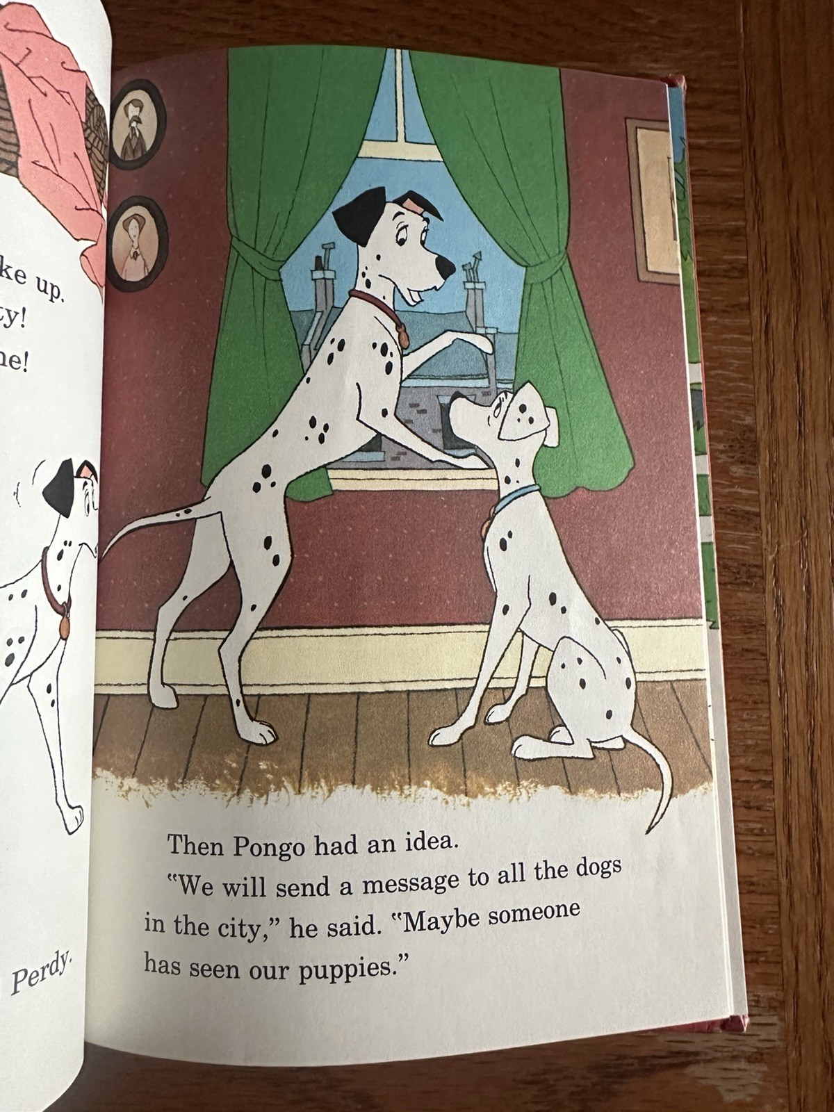 Vintage 1981 Walt Disney 101 Dalmatians Hardcover Storybook Picture Book