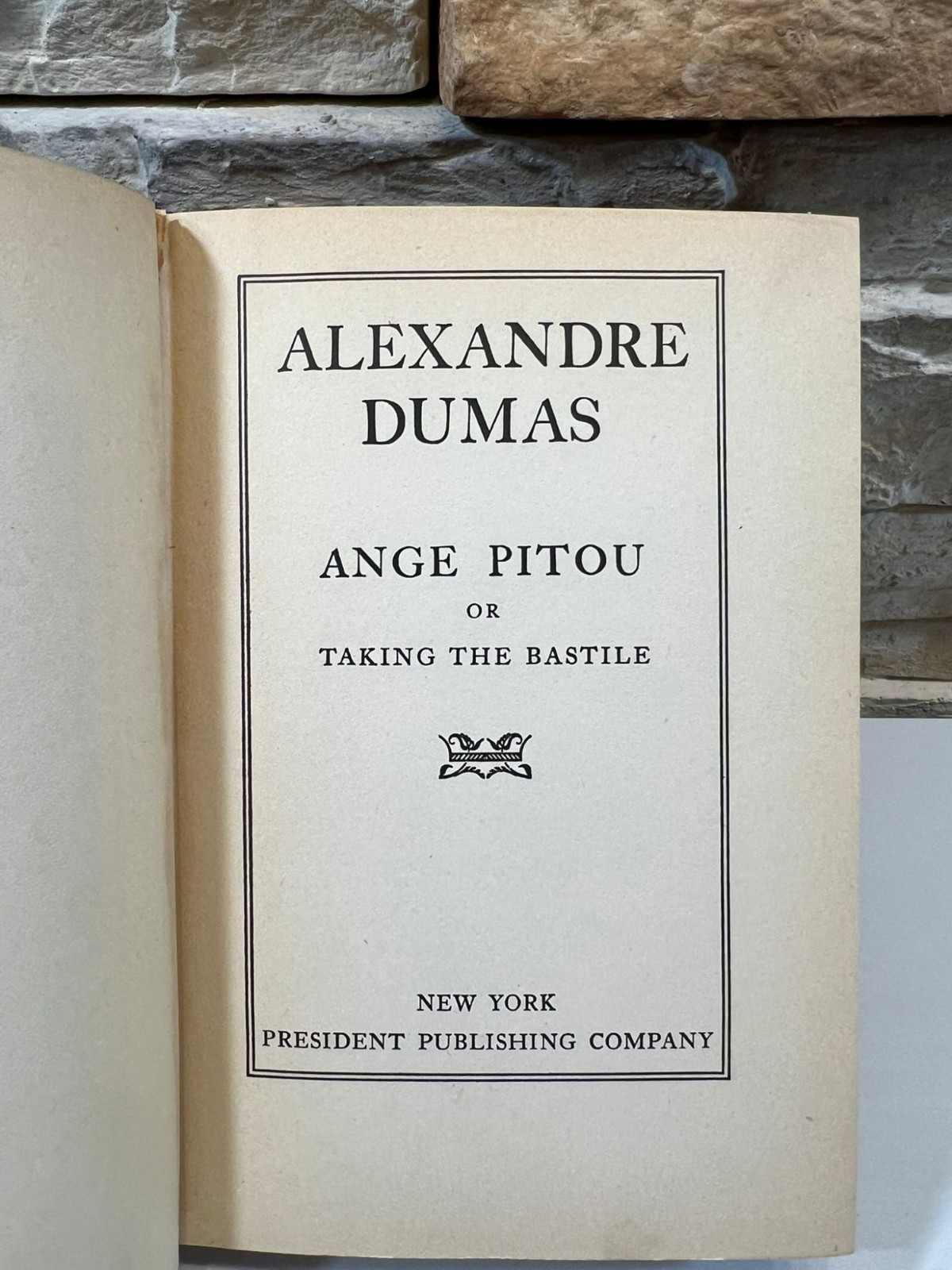 Alexandre Dumas Ange Pitou or Taking the Bastile Vol 1 & 2 Historical Fiction