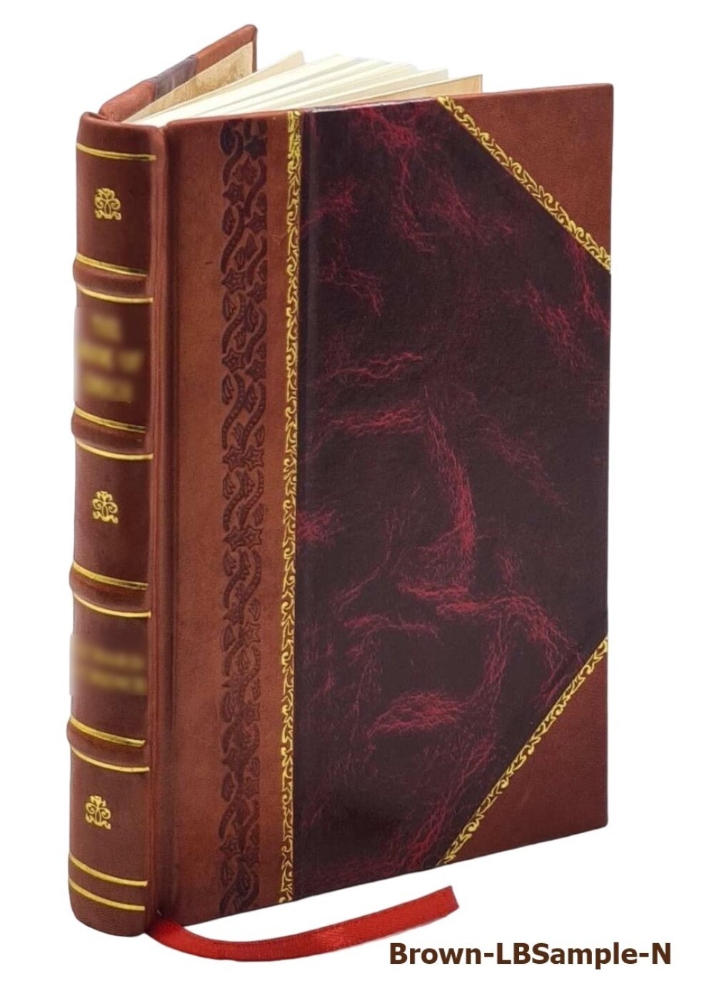 Alphabethische naam-lyst van alle de Groendlandsche en Straat-Da [Leather Bound]