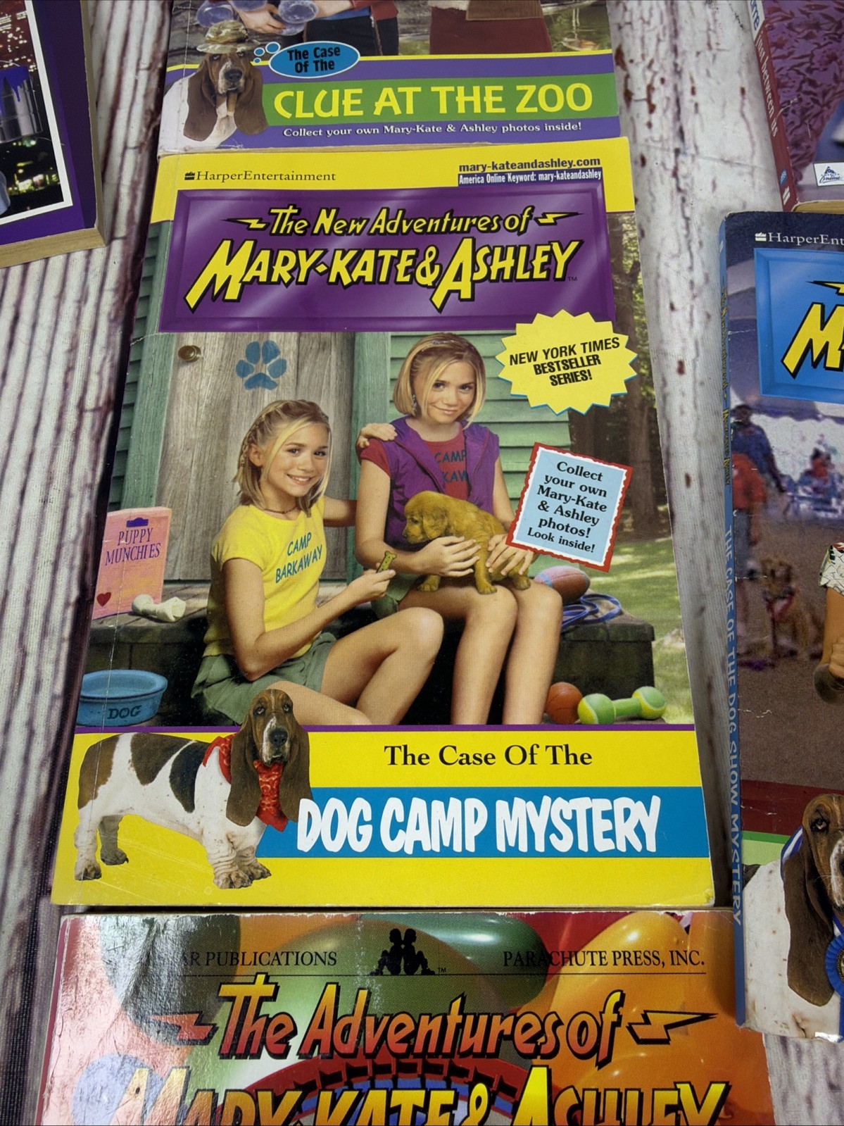 Lot Of 7 Mary-Kate & Ashley Adventure Paperback Books 2000’s