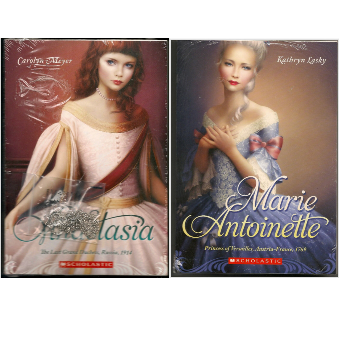 Anastasia & Marie Antoinette Royal Diaries Pack + Necklace Gift Set Lasky Meyer