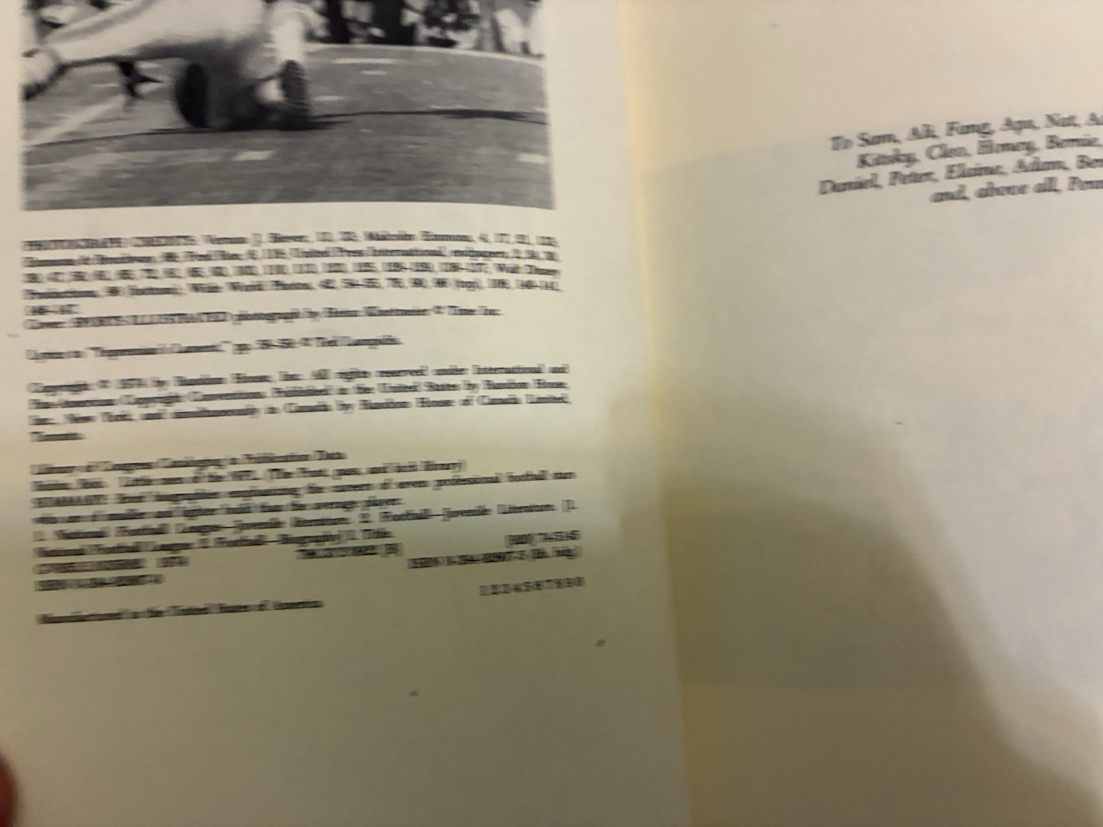 Little Men Of The NFL by Bob Rubin 1974 1st Ed.