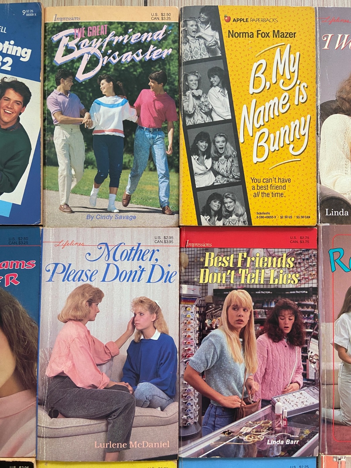 25 Vintage 1980s Teen Paperbacks – Peak Mall Hair & Teen Drama!