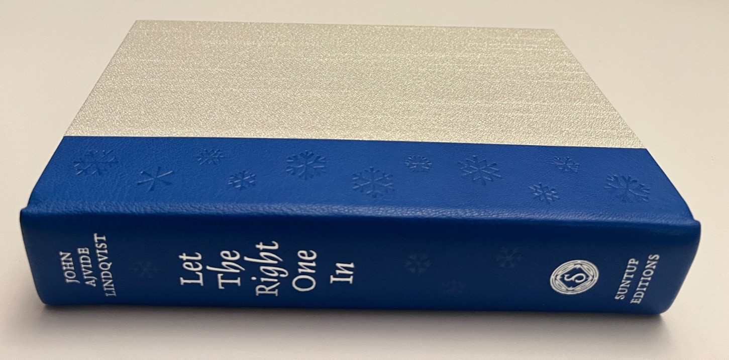 Let the Right One In John Ajvide Lindqvist Signed Numbered #155 Suntup Edit New