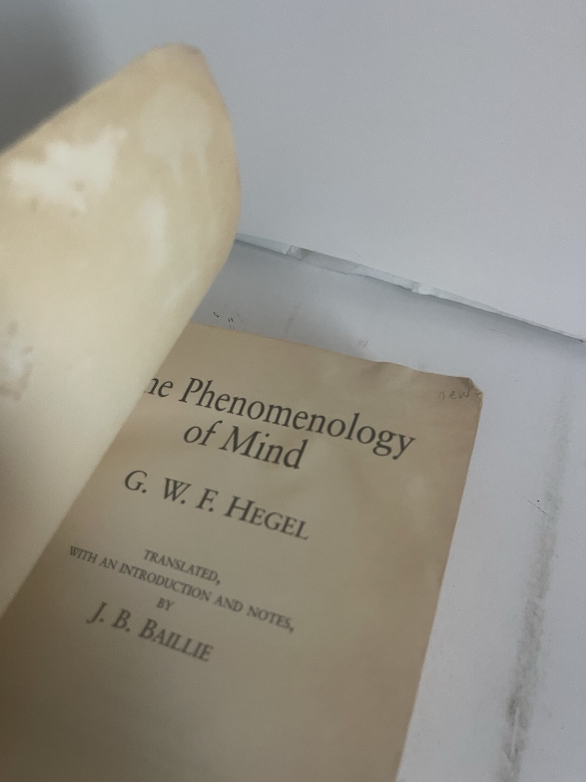 Phenomenology of Mind by G. W. F. Hegel (2003, Trade Paperback)