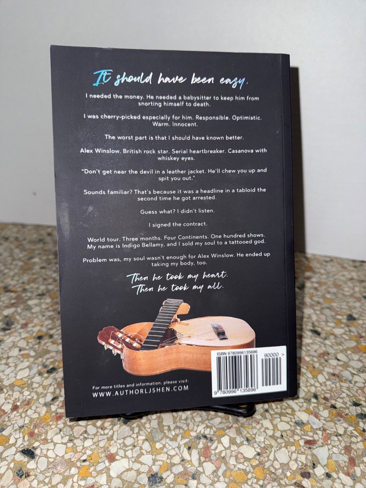 *SIGNED* Midnight Blue by L. J. Shen (2018, Uk- a Format Paperback)