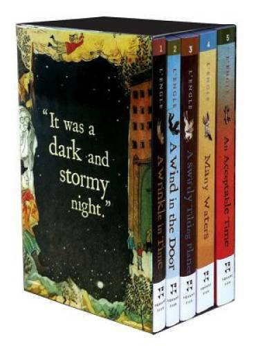 The Wrinkle in Time Quintet Boxed Set (A Wrinkle in Time, A Wind in the D – GOOD