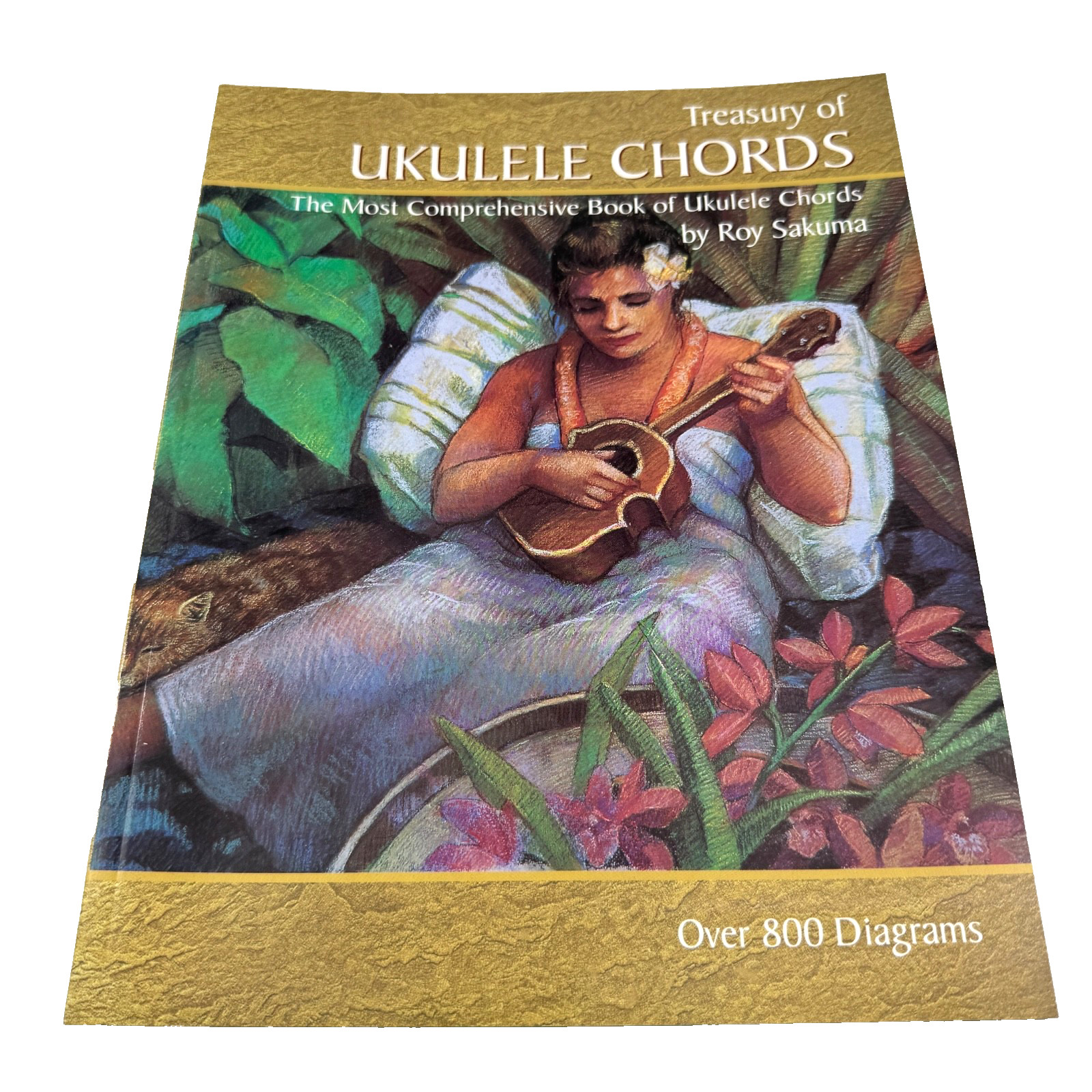 Treasury of Ukulele Chords Paperback Soft Cover Guide by Sakuma Roy – Brand New!